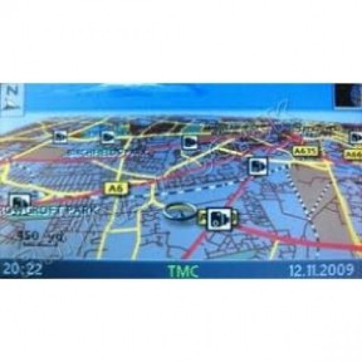 Navigation disc for bmw #7